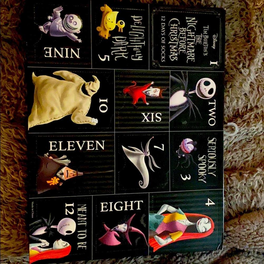 Nightmare Before Christmas socks